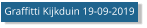 Graffitti Kijkduin 19-09-2019