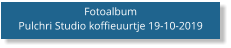 Fotoalbum Pulchri Studio koffieuurtje 19-10-2019