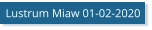Lustrum Miaw 01-02-2020