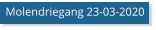 Molendriegang 23-03-2020