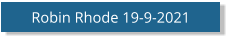 Robin Rhode 19-9-2021