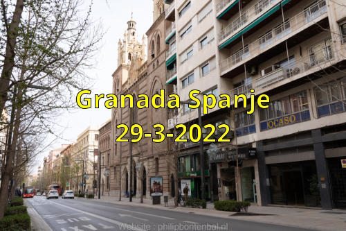 Granada Spanje 29-3-2022