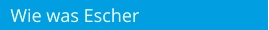 Wie was Escher