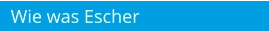 Wie was Escher