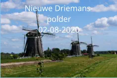 Nieuwe Driemans- polder 02-08-2020