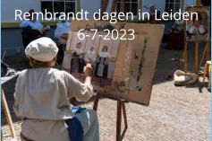Rembrandt dagen in Leiden 6-7-2023