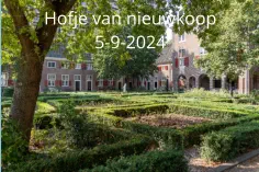 Hofje van nieuwkoop 5-9-2024