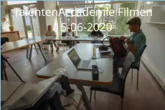 TalentenAccademie Filmen 15-06-2020